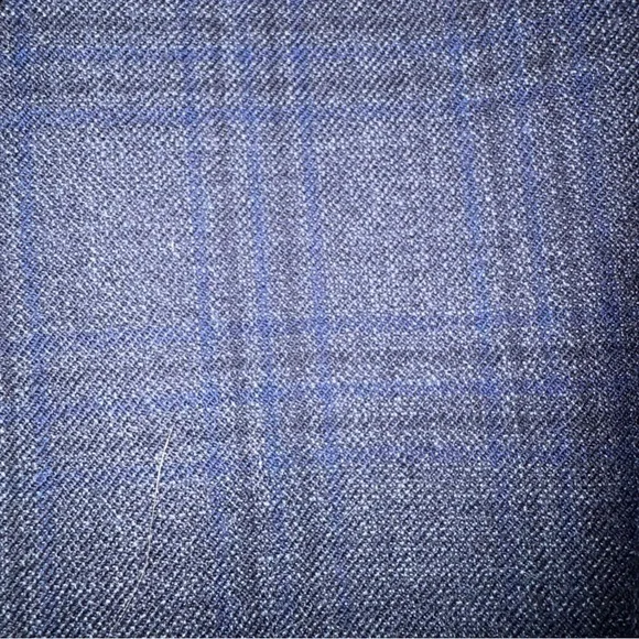 Lauren Ralph Lauren Men’s Gray Blue 100% Wool Blazer Sports Jacket - Picture 6 of 6